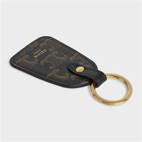 celine mini bag keychain|celine canvas key holder.